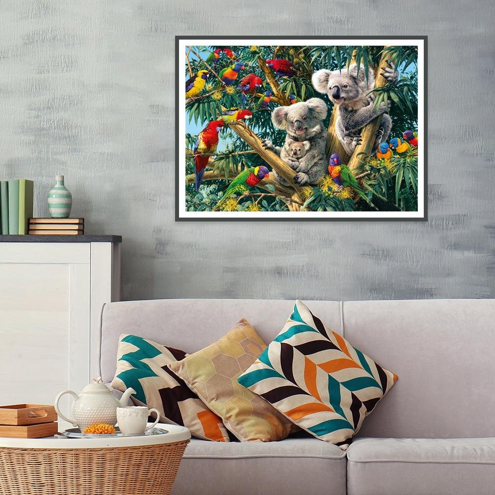 Diamond Painting - Full Round - Koala