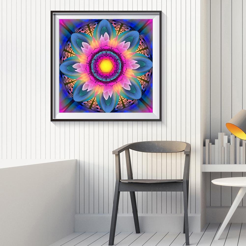 Diamond Painting - Full Round - Fantasy Flower A