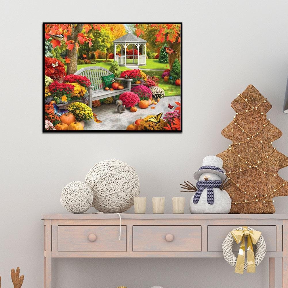 Pintura Diamante - Volta Completa - Jardim