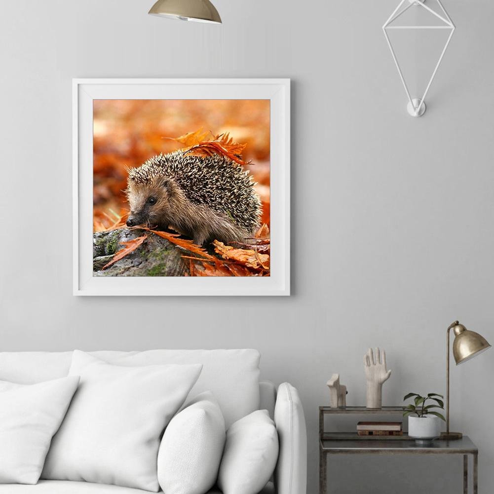 Diamond Painting - Full Round - Hedgehog