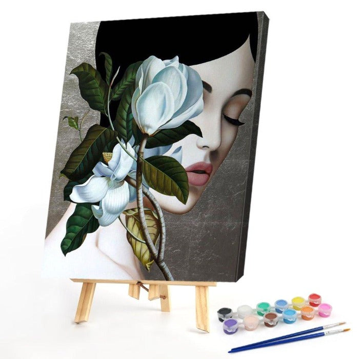 Woman 40x50cm Oil Paint By Numbers Picture DIY Painting