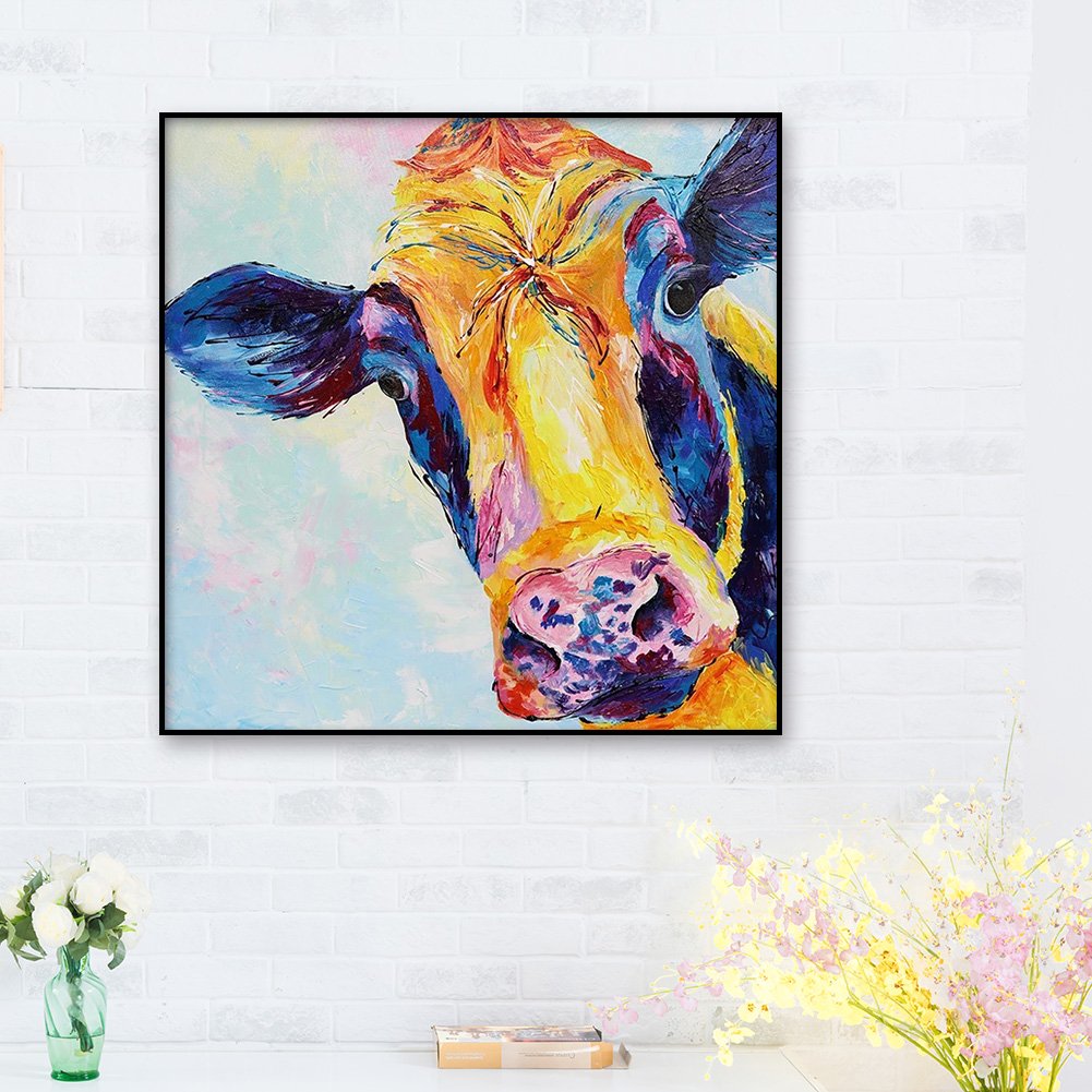 Diamond Painting - Full Round - Cow
