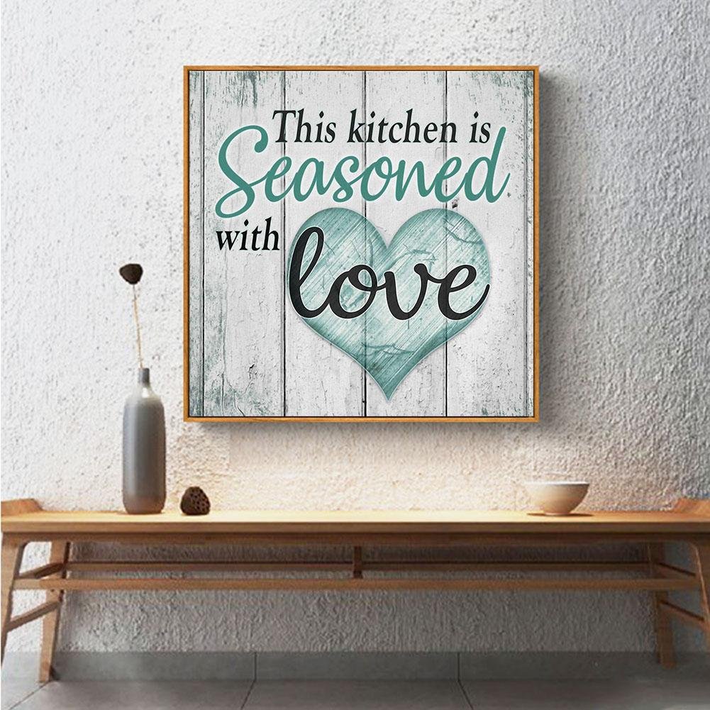 Diamond Painting - Full Round - Letter