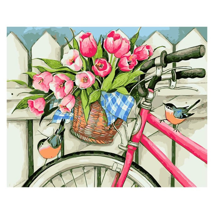 Oil Coloring Drawing Wall Art Picture Living Room Home Decor