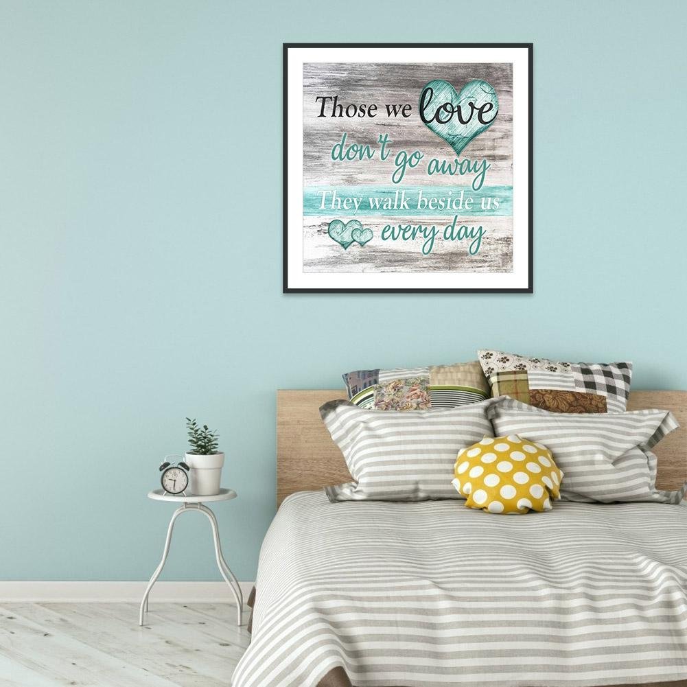 Diamond Painting - Full Round - Love Never Go Away