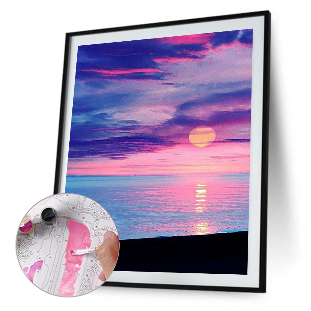 Paint By Number - Oil Painting - Sunrise (40*30cm)