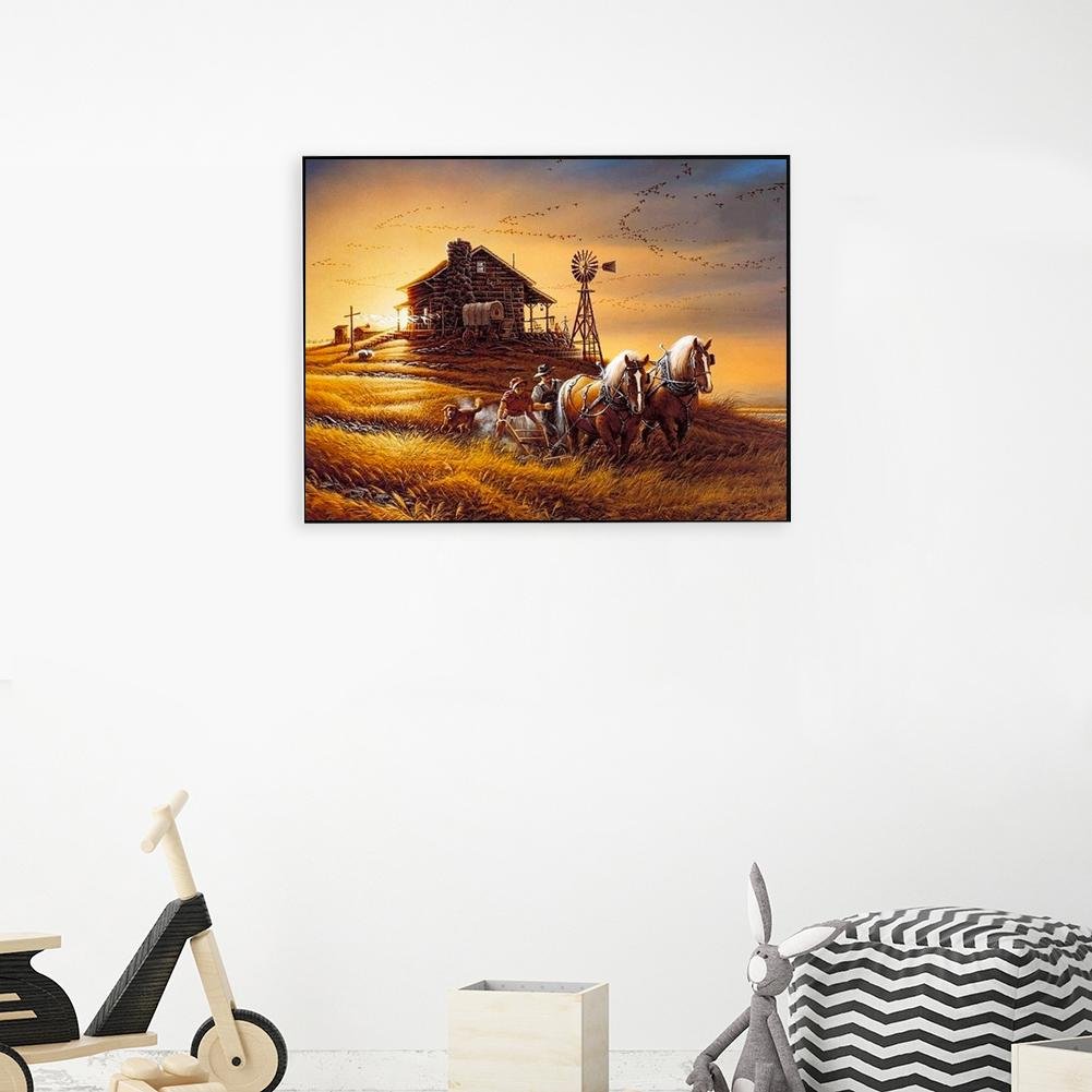 Diamond Painting - Full Round - Sunset