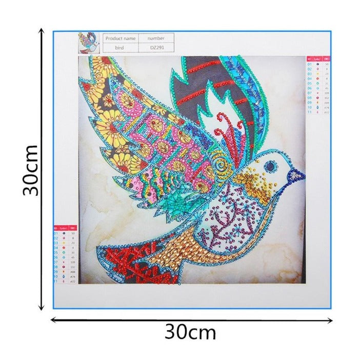 Flying Bird Crystal Rhinestone art deco diamond painting kits