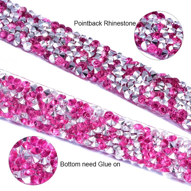 1 yard(91cm)/lot width 1.5cm Many Colors Rhinestone Banding Crystal Silver Rhinestones Trim banding Belt Rhinestones Trimming