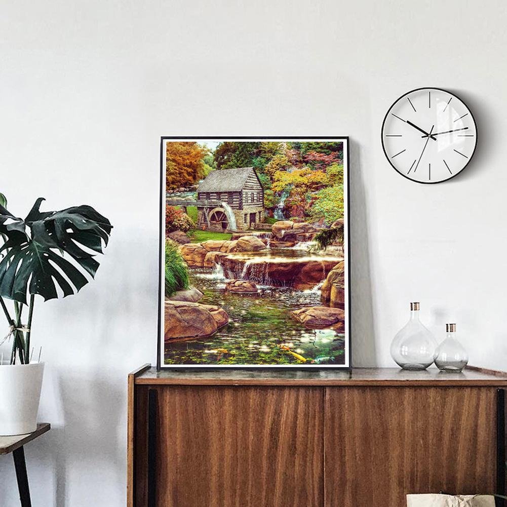Pintura de diamante - rodada completa - vida vintage