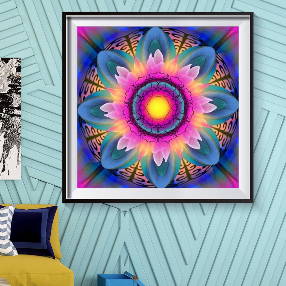 Diamond Painting - Full Round - Fantasy Flower A