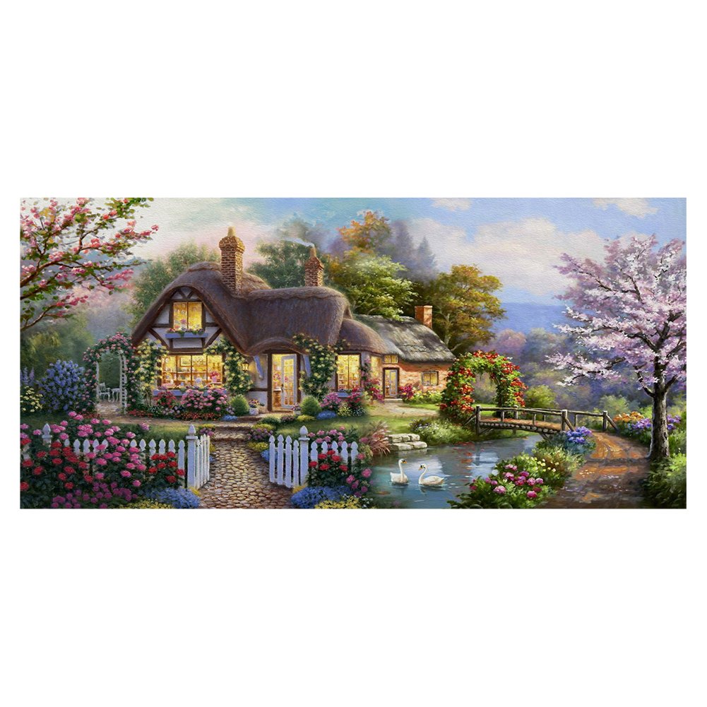 11ct Stamped Cross Stitch Dream Home(149*74cm)