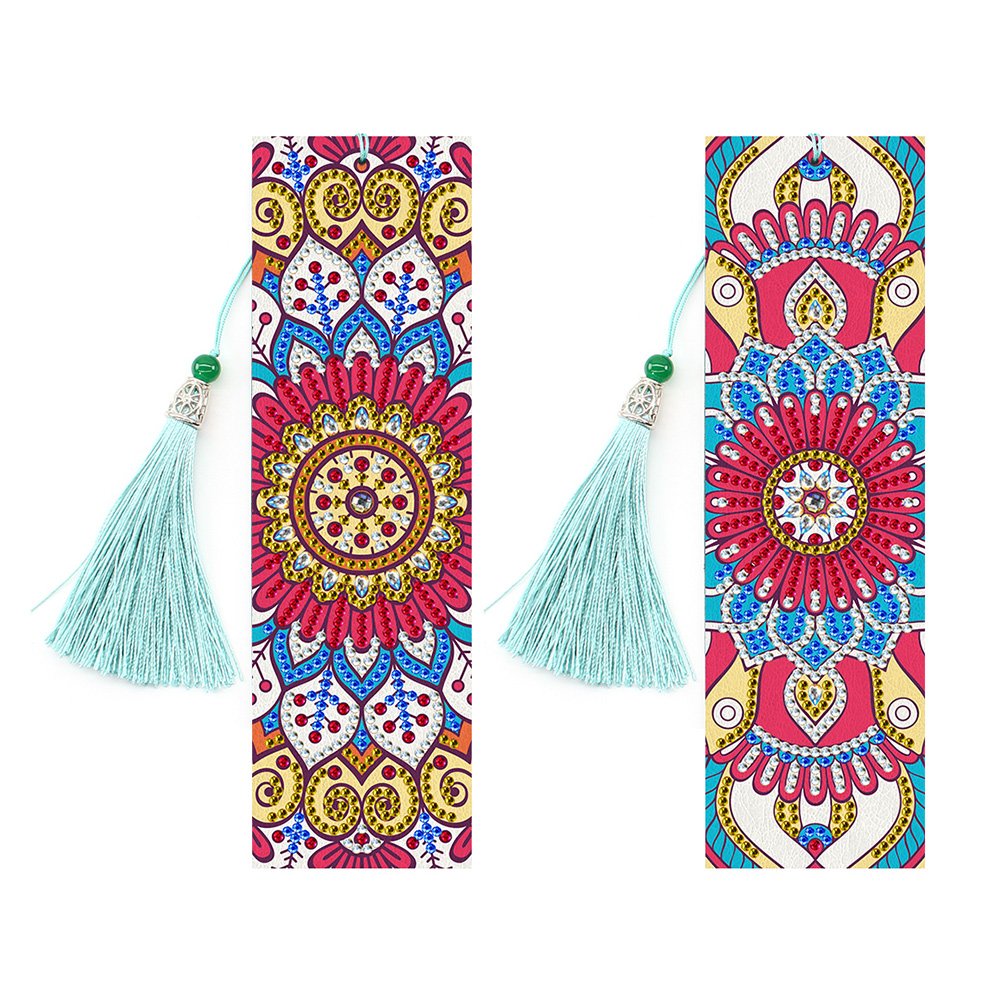 2pcs Diamond Painting Bookmark Special Shape Diamond Art Mosaic Page marker