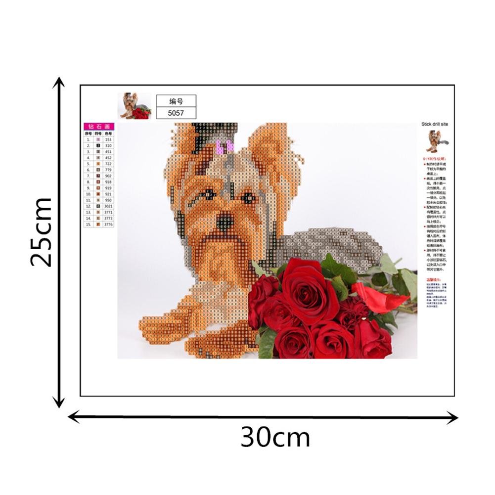 Pintura Diamante - Rodada Parcial - Cachorro