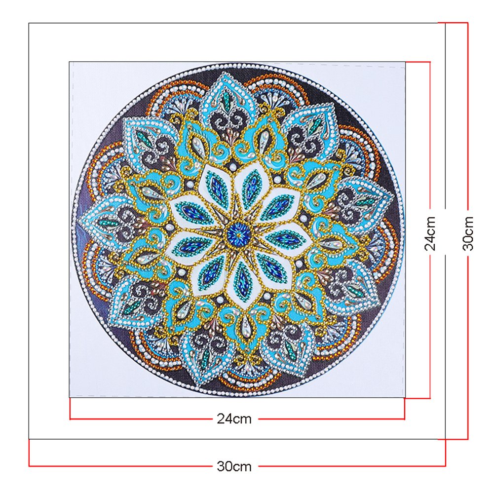 Kit de pintura de diamante DIY 5D - cristal de strass - mandala