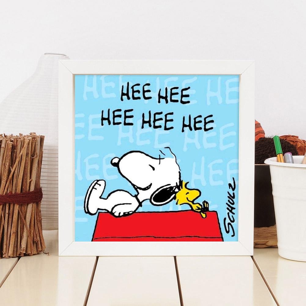 5D DIY Diamond Painting Kit - Full Round - Sleeping Snoopy