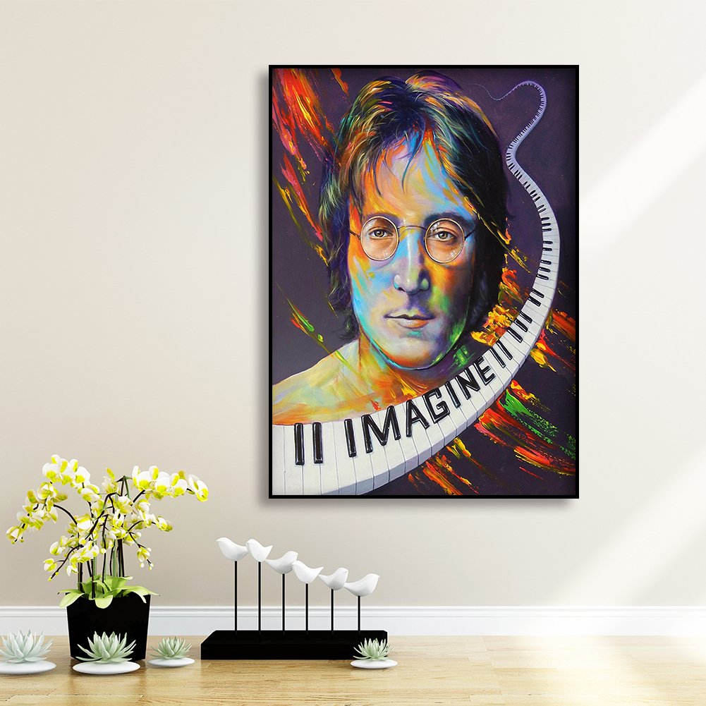 Diamond Painting - Full Round - Rock Músico