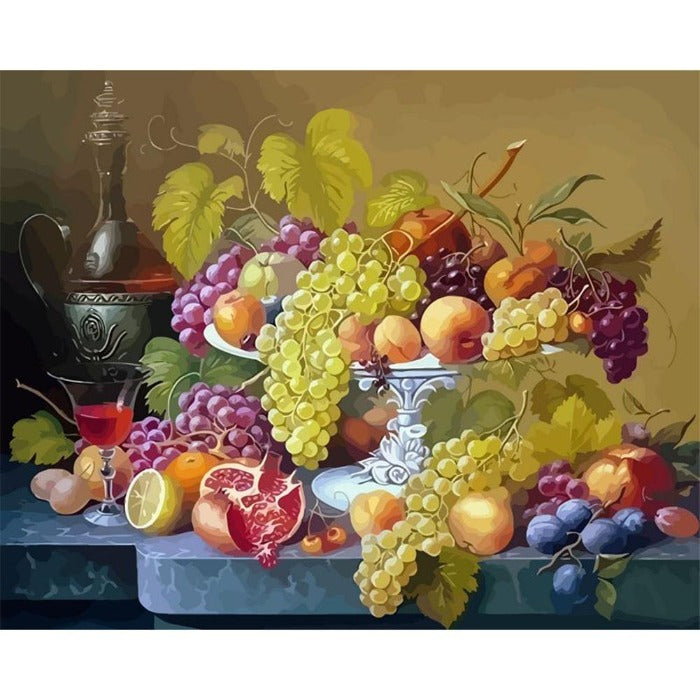 Fruits Hand Painted Canvas Oil Art Picture Craft Home Wall Decor Artwork