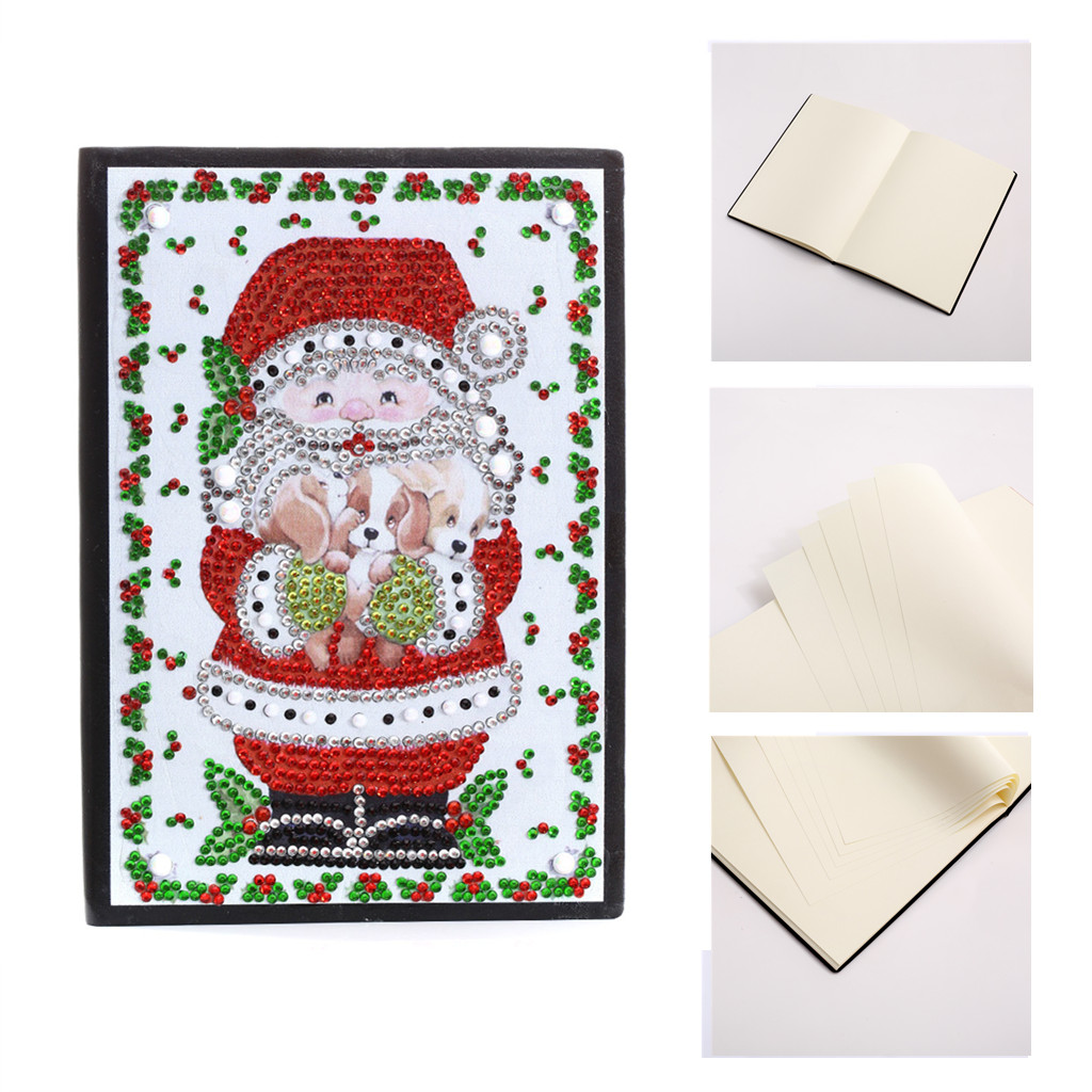 Diamond painting notebook | Santa Claus