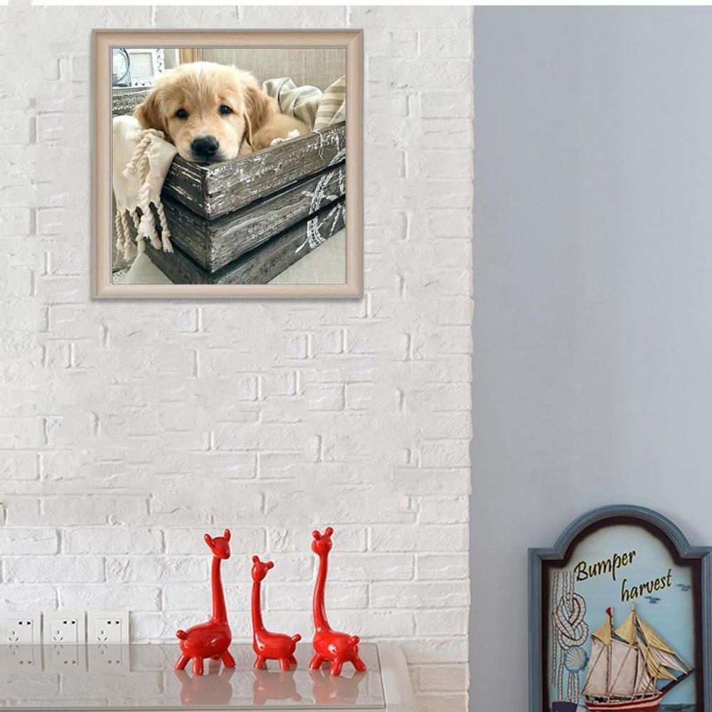 Diamond Painting - Full Round - Dog 3