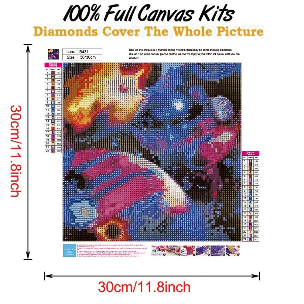 Diamond Painting - Full Round - Colorful Universe A