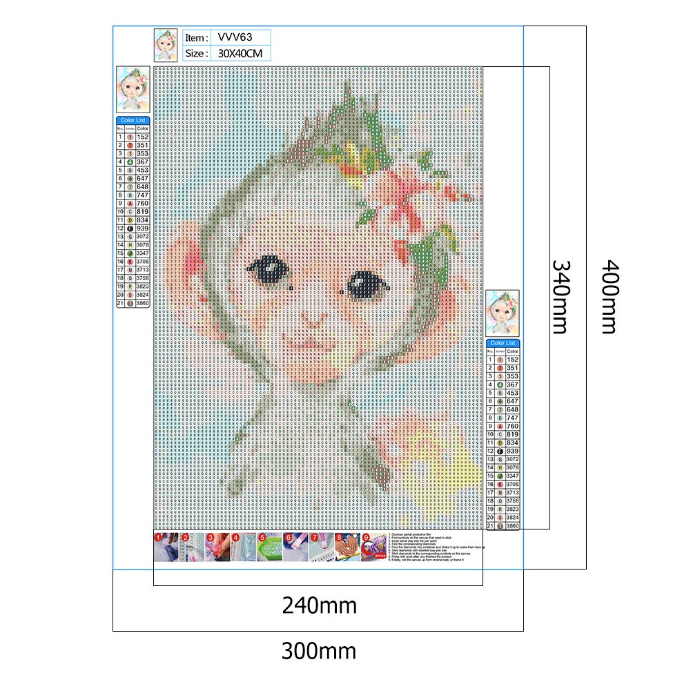 Diamond Painting - Full Round - Monkey