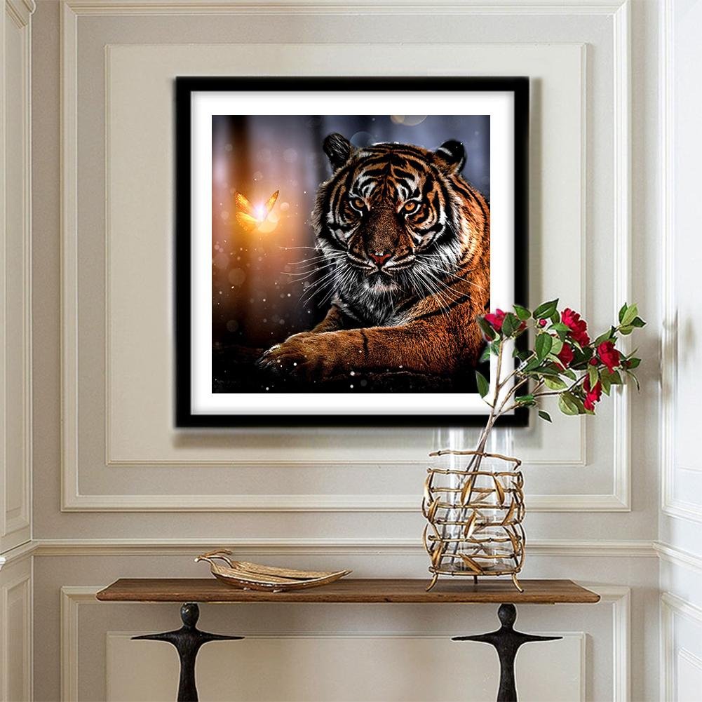 Diamond Painting - Full Round - Novelty Tiger B