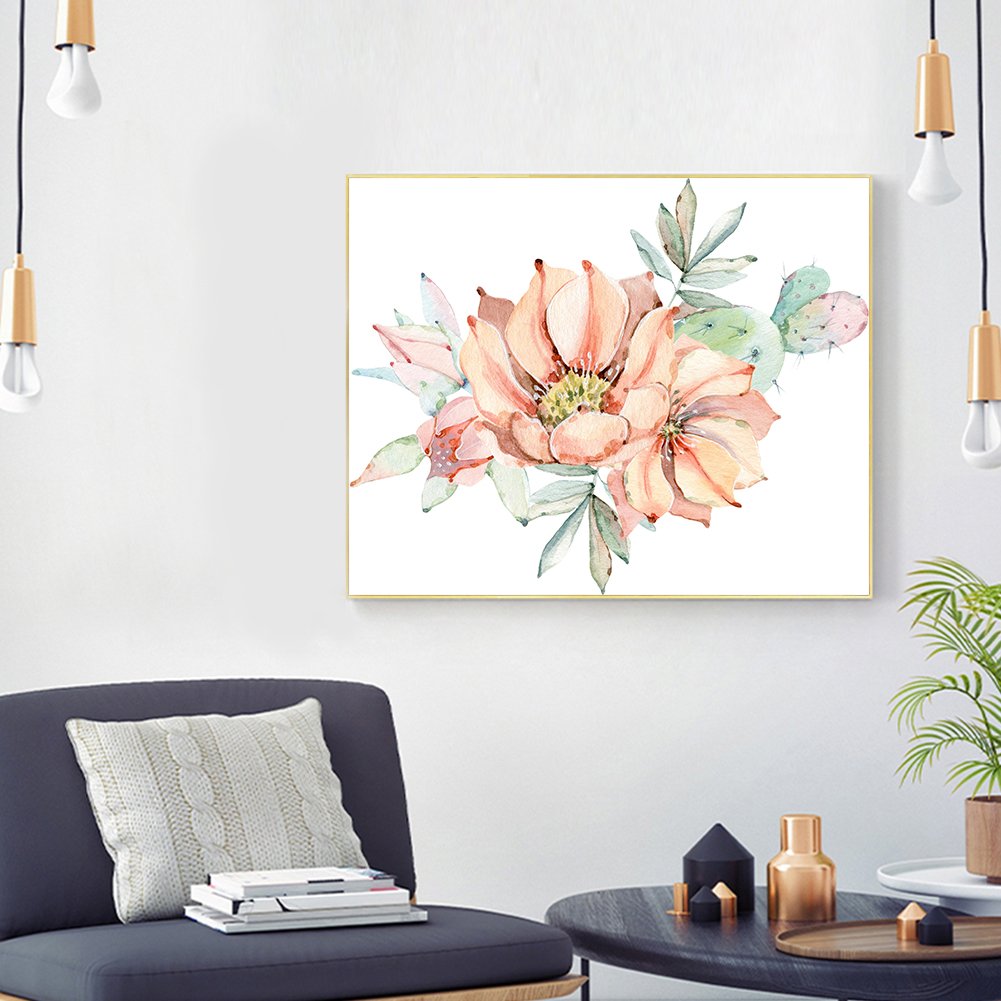 11ct Stamped Cross Stitch Cactus Flower( 50*40cm)