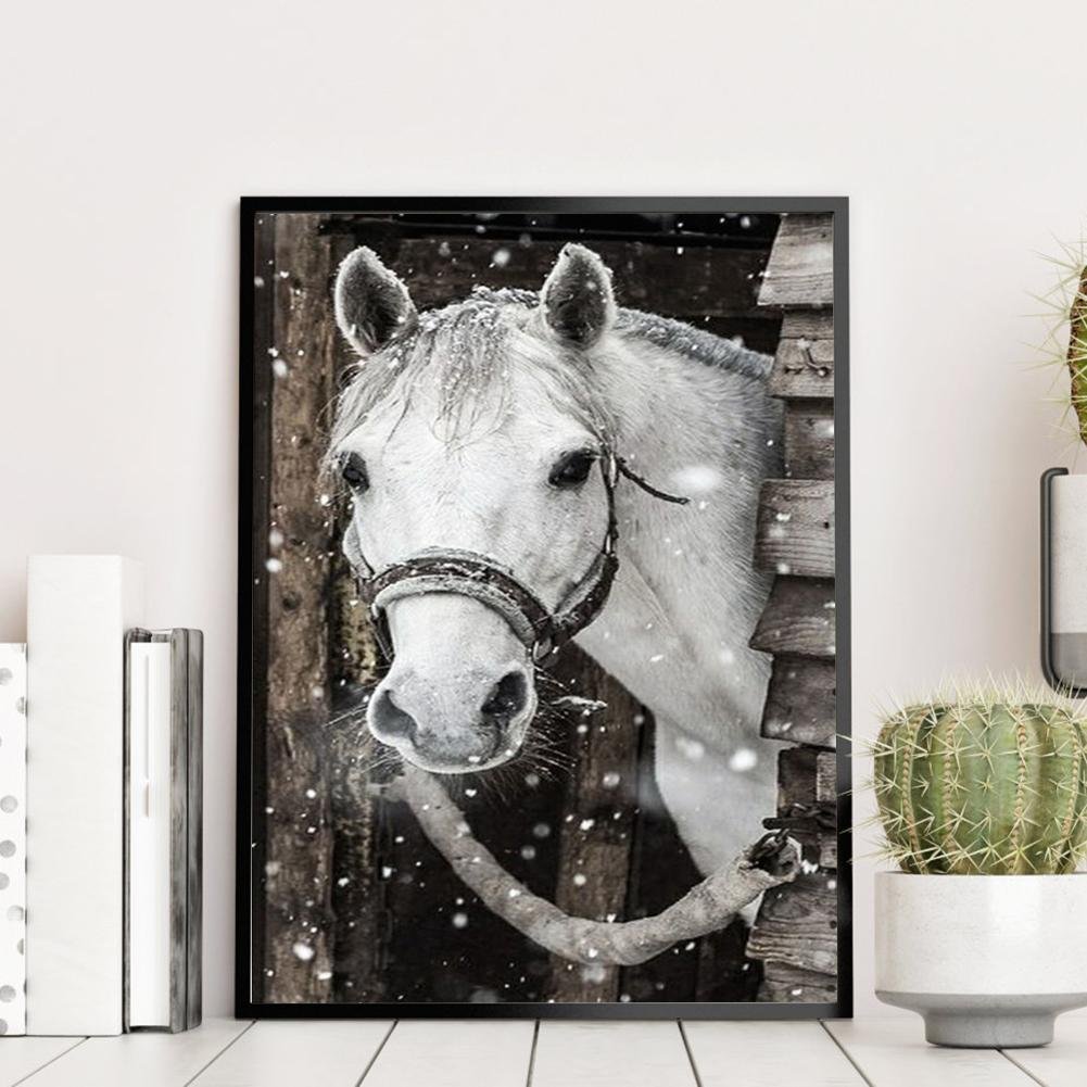Pintura Diamante - Rodada Completa - Cavalo