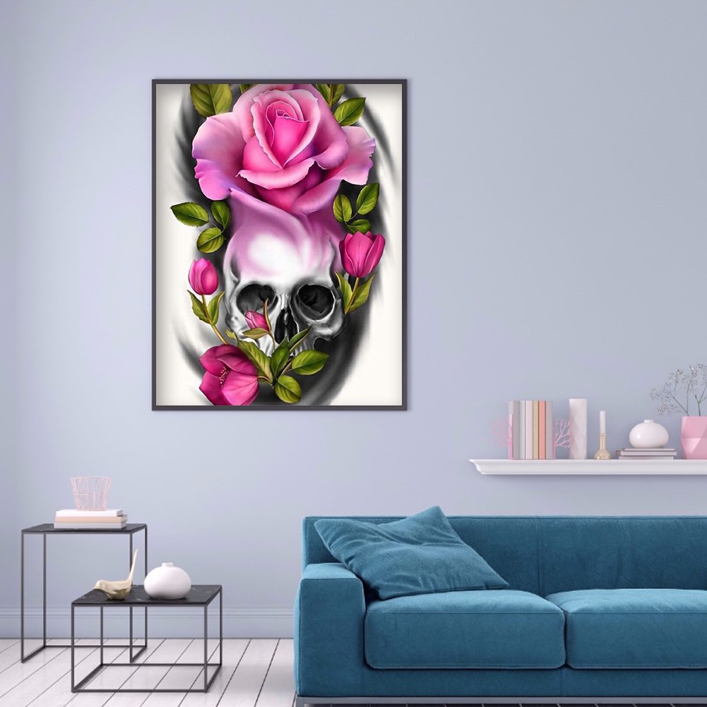 Diamond Painting - Full Round - Skull Head