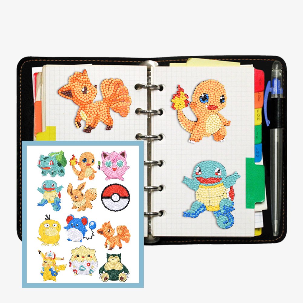 Diamond Painting Stickers Kits 5D DIY Cartoon Handmade Mosaic A