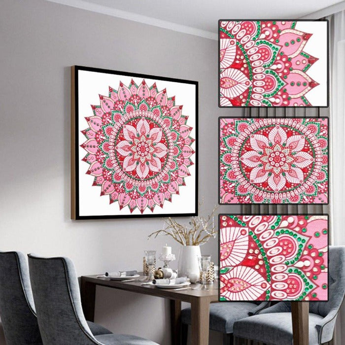 Diamond Painting DIY decorations - Crystal Rhinestone - Mandala【diamondpaintingsart】