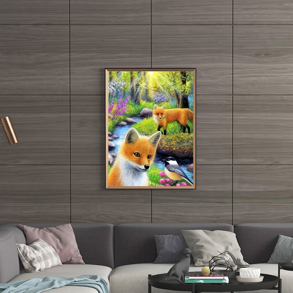 Diamond Painting - Full Round - Fox C