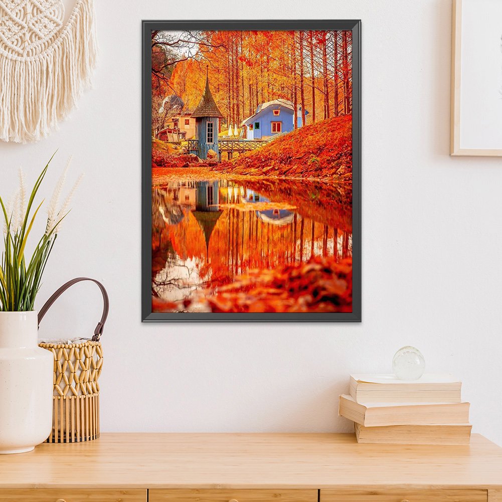 11ct Stamped Cross Stitch Autumn (40*50cm)
