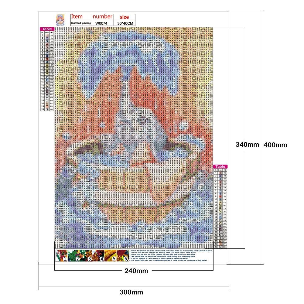 Diamond Painting - Full Round - Bathing Elephant B
