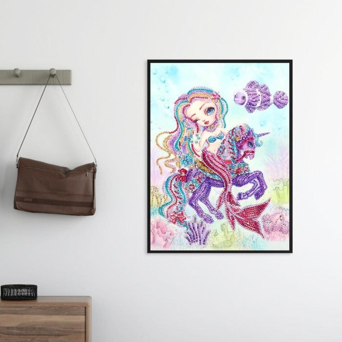 5D DIY DIY 5D Crystal Rhinestone Diamond Painting Kit Sea World
