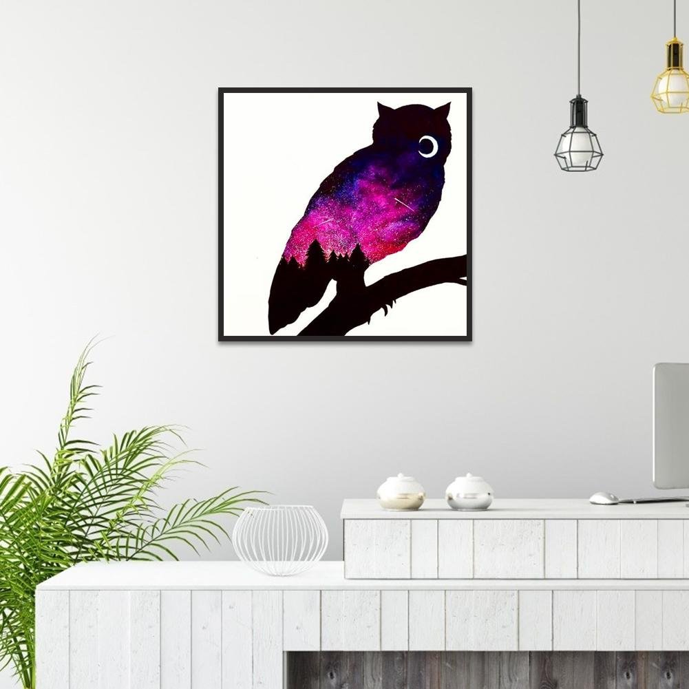 Diamond Painting - Full Round - Owl 2