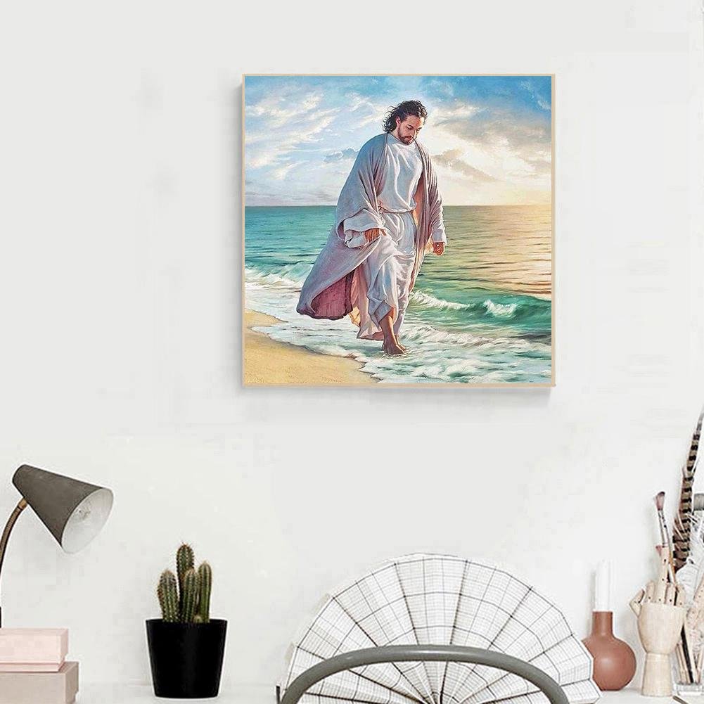 Diamond Painting - Full Round - Religion Man