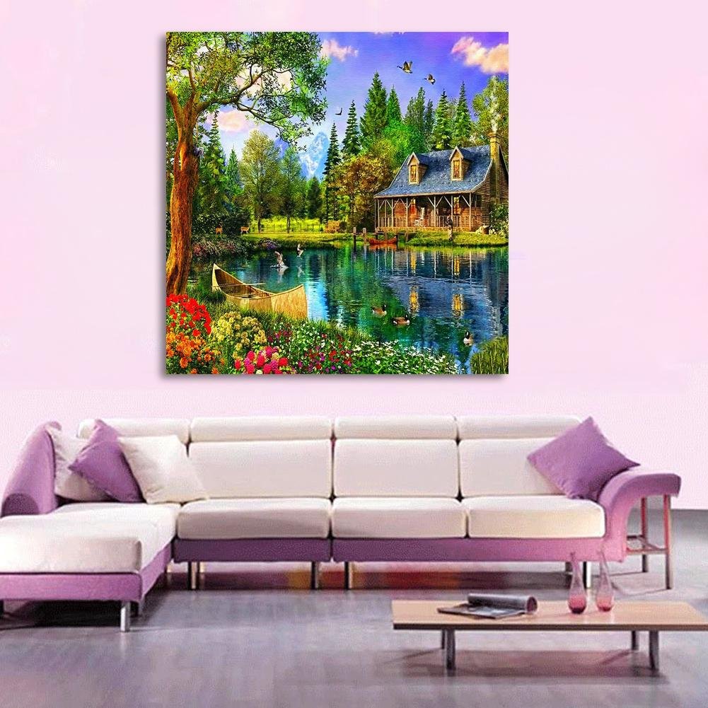 Diamond Painting - Partial Round - Countryside