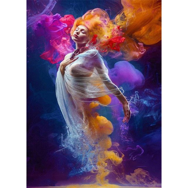 5D Diamond Painting Art PLEASURE IN ATLANTIS