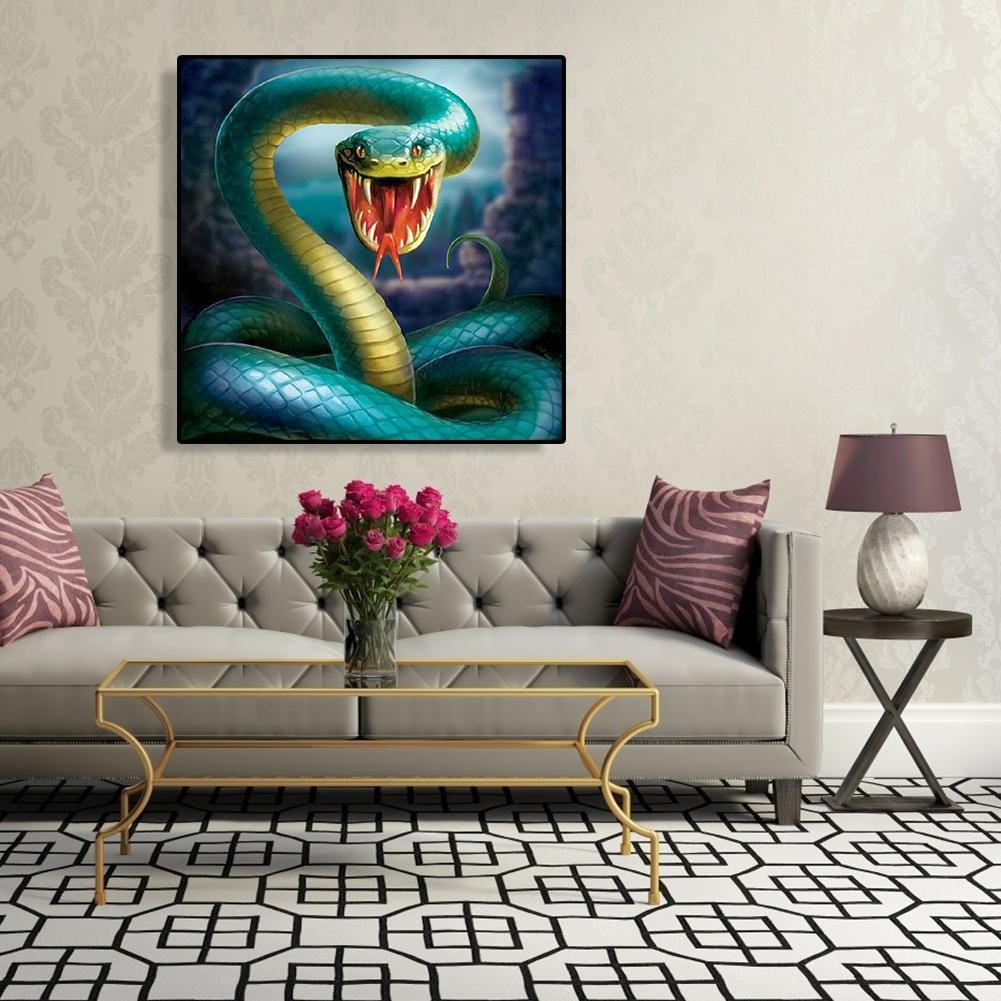 Diamond Painting - Full Round - Snake