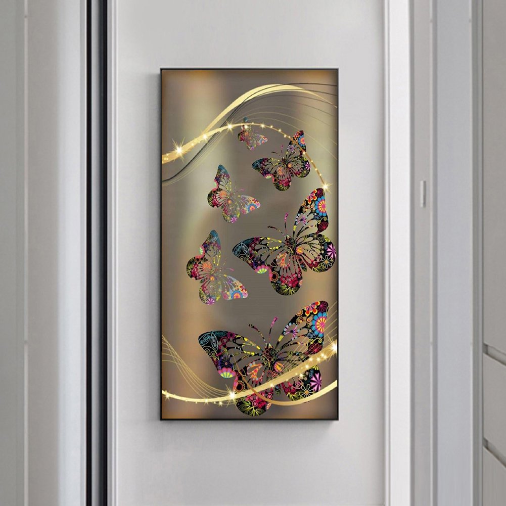 Diamond Painting - Full Round - Butterfly (30*60cm)