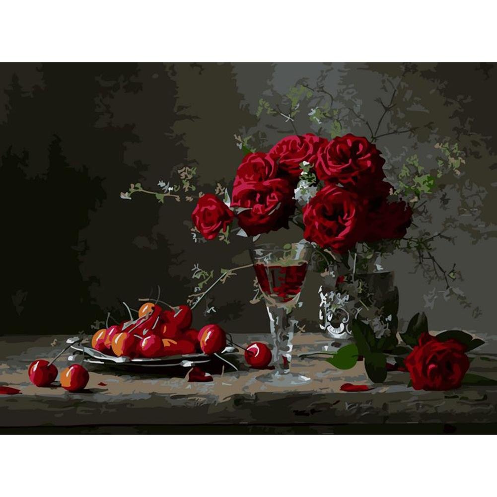 Paint By Number Oil Painting Rose Fruit (40*50cm)
