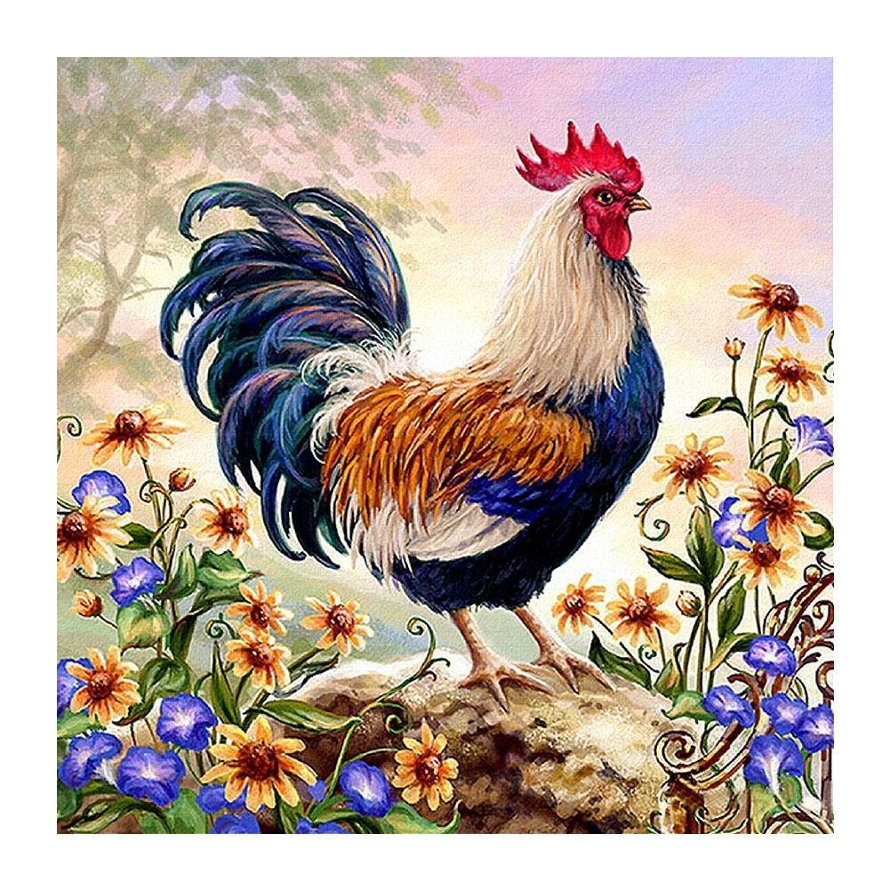 Diamond Painting - Full Round - Standing Cock