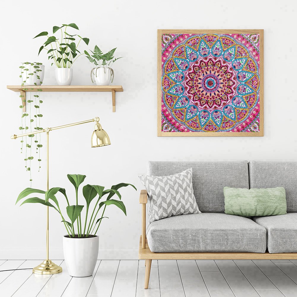 Pintura Diamante - Cristal Strass - Mandala