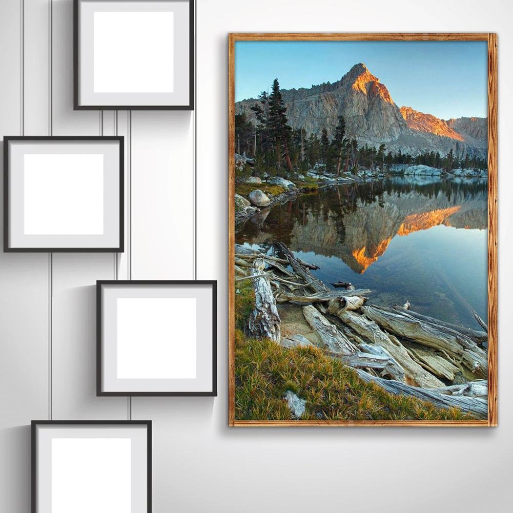Pintura Diamante - Rodada Completa - Lago Mountain A