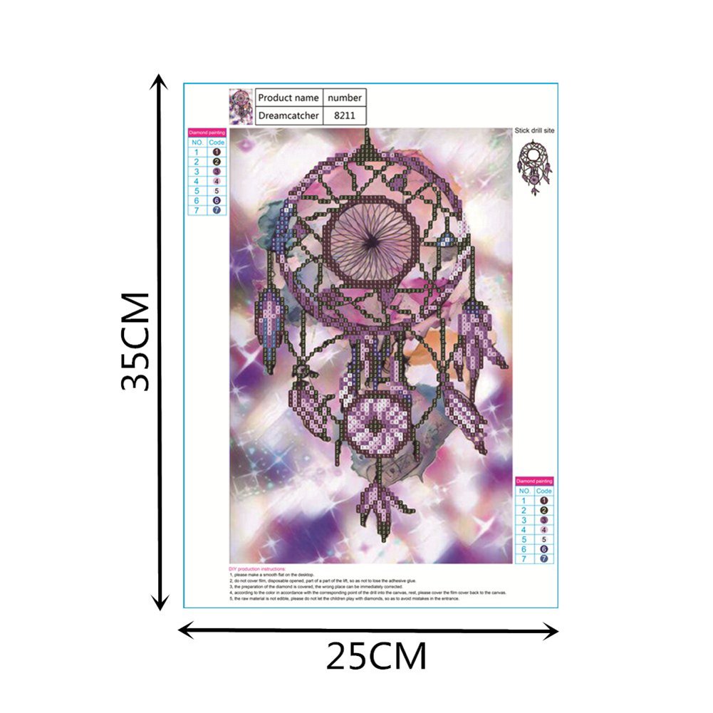 Diamond Painting - Full Round - Fantasy Dream Catcher