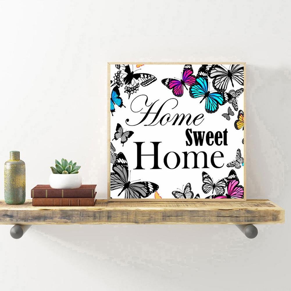 Pintura Diamante - Rodada Completa - Home Sweet Home 2