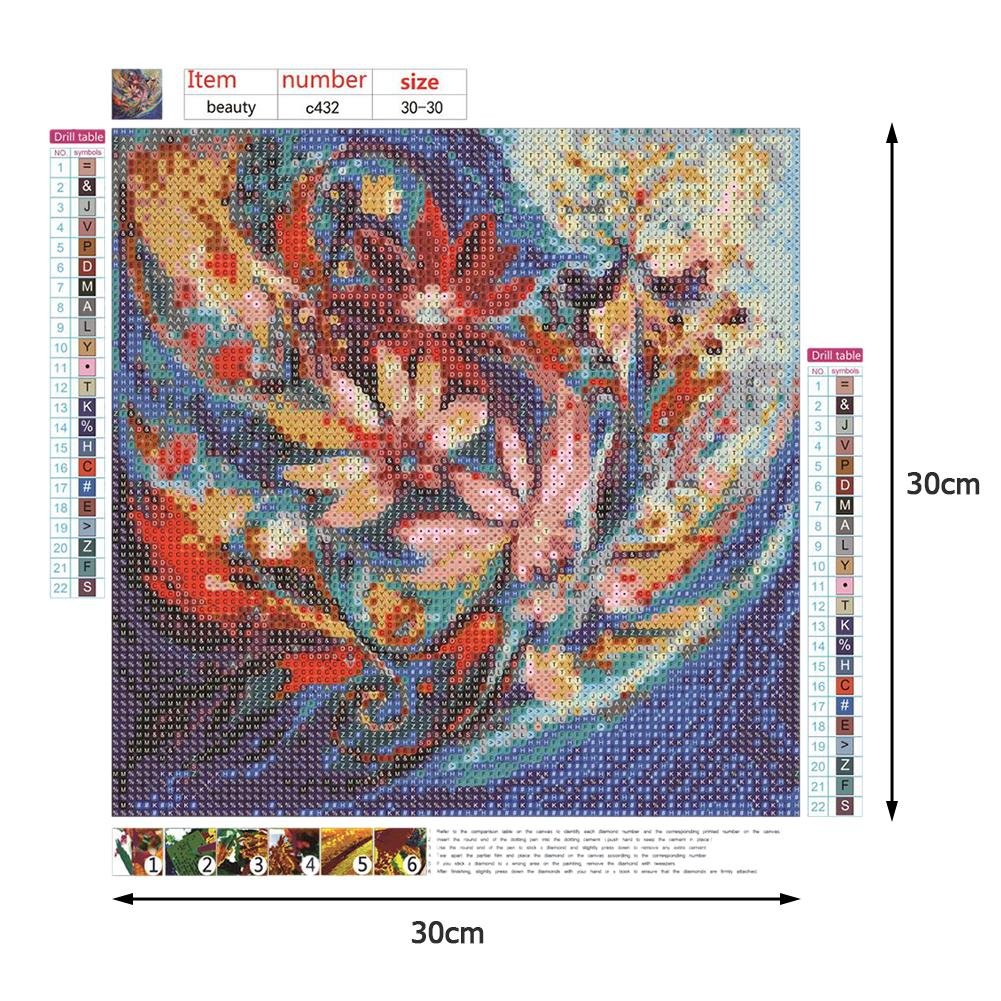 Diamond Painting - Full Round - Exaggerated Flower