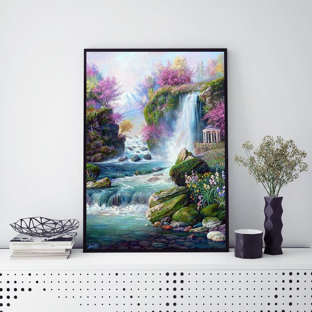 Diamond Painting - Full Round - Belas paisagens